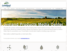 Tablet Screenshot of lovelandmediacenter.com